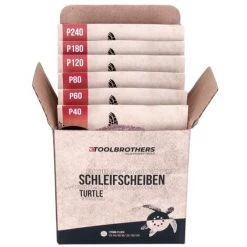 GÜDE® Güde EXS 125 E Exzenterschleifer 380 Watt 125 Mm ( 58130 ) + 4x Toolbrothers TURTLE Schleifset -Poliermaschinen & Schleifmaschinen Verkaufsladen 47549794 4