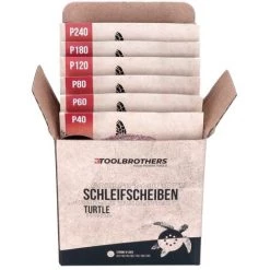 Makita BO 5041 Exzenterschleifer / Schleifmaschine 300 W 125 Mm + 4x Toolbrothers TURTLE Schleifset 8 Makita BO 5041 Exzenterschleifer / Schleifmaschine 300 W 125 Mm + 4x Toolbrothers TURTLE Schleifset -Poliermaschinen & Schleifmaschinen Verkaufsladen 47549849 4