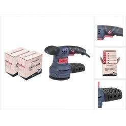 Güde EXS 125 E Exzenterschleifer 380 Watt 125 Mm ( 58130 ) + 2x Toolbrothers TURTLE Schleifset