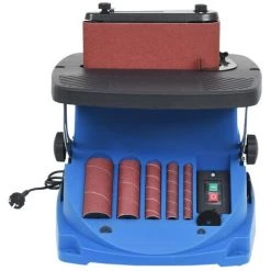 LONGZIMING Oszillierende Spindel- Und Bandschleifmaschine 450 W Blau 7 LONGZIMING Oszillierende Spindel- Und Bandschleifmaschine 450 W Blau -Poliermaschinen & Schleifmaschinen Verkaufsladen 47664568 3