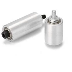 HAPPYSHOPPING 30/50 Mm (optional) DIY Doppellager Schleifer Aluminiumlegierung Förderrad Angetriebenes Rad Ohne Rippen Mit 8 Mm Schaftstange + Schraubenschlüssel Für Hand DIY Utility Tools,30mm -Poliermaschinen & Schleifmaschinen Verkaufsladen 47879769 4