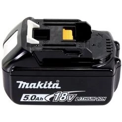 Makita DPV 300 T1J Akku Schleifer Polierer 18 V 50 / 80 Mm Brushless + 1x Akku 5,0 Ah + Makpac - Ohne Ladegerät -Poliermaschinen & Schleifmaschinen Verkaufsladen 49700273 5
