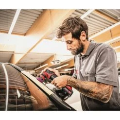 FLEX-ELEKTROWERKZEUGE GMBH Flex Akku Polierer PXE 80 10.8-EC/2.5 Set Freilaufend + Akku-Bohrschrauber DD 2G -Poliermaschinen & Schleifmaschinen Verkaufsladen 49875156 3