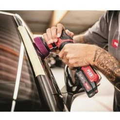 FLEX-ELEKTROWERKZEUGE GMBH Flex Akku Polierer PXE 80 10.8-EC/2.5 Set Freilaufend + Akku-Bohrschrauber DD 2G -Poliermaschinen & Schleifmaschinen Verkaufsladen 49875156 4