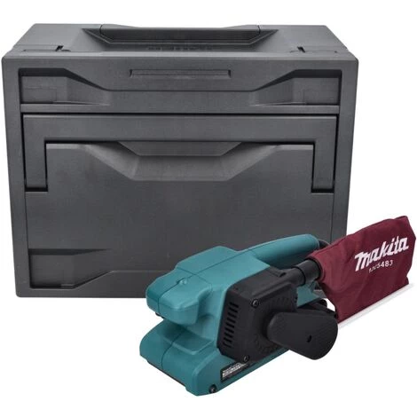 Makita 9910 X Elektro Bandschleifer 650 W 76 Mm + Makbox 2 Makita 9910 X Elektro Bandschleifer 650 W 76 Mm + Makbox – Bild 2