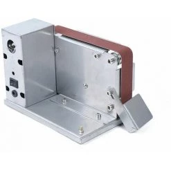 SENDERPICK 795 Motor Elektro-Bandschleifer DIY Schleifmaschine Mini Sandbandmaschine Polier Messermacher Schleifer Bandschleifmaschine Bandschleifer