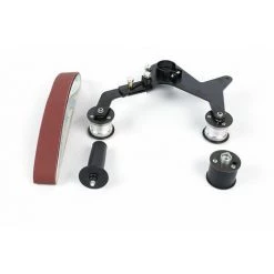 SENDERPICK Rohrbandschleifer Winkelschleiferaufsatz Bandschleifer Für Winkelschleifer Winkelschleifer Geländer Rohrpolierer Schleifband(Art : M-14)