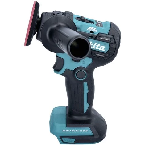 Makita DPV 300 G1J Akku Schleifer Polierer 18 V 50 / 80 Mm Brushless + 1x Akku 6,0 Ah + Makpac - Ohne Ladegerät 3 Makita DPV 300 G1J Akku Schleifer Polierer 18 V 50 / 80 Mm Brushless + 1x Akku 6,0 Ah + Makpac - Ohne Ladegerät – Bild 3