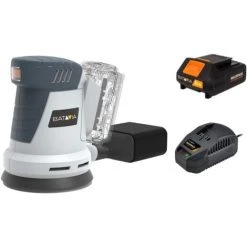 BATAVIA Akku-Exzenterschleifer 18V MAXXPACK | Inkl. Akku & Ladegerät