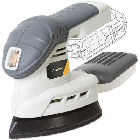 BATAVIA Akku-Multischleifer 18V MAXXPACK | Inkl. Akku & Ladegerät 1 BATAVIA Akku-Multischleifer 18V MAXXPACK | Inkl. Akku & Ladegerät