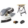 BATAVIA Akku-Multischleifer 18V MAXXPACK | Inkl. Werkbank, Akku & Ladegerät