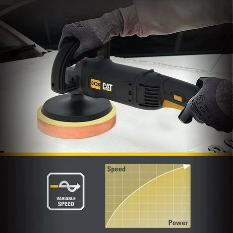 CATERPILLAR POLIERER 1400W 180MM CAT DX38 5 CATERPILLAR POLIERER 1400W 180MM CAT DX38 – Bild 5