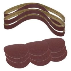 Pack SCHEPPACH Band- Und Tellerschleifer - 250 W - BTS700 - 9 Schleifscheiben - 3 Schleifbänder -Poliermaschinen & Schleifmaschinen Verkaufsladen 51518857 3