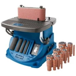 Pack SCHEPPACH Schwingschleifer - 450W - OSM600 - 18 Schleifhülsen - Korn 120