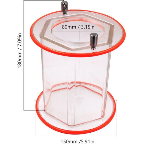 ASUPERMALL Schmuck-Tumbler-Polierer 3kg 6.6lb Mini-Rotationsfass Poliermaschine Bidirektionale Rotationszeit / Geschwindigkeit Umschaltbar Für Münzen Metall Rostentfernung Oberfläche Polierende,Modell:3kg EU-Plug 4 ASUPERMALL Schmuck-Tumbler-Polierer 3kg 6.6lb Mini-Rotationsfass Poliermaschine Bidirektionale Rotationszeit / Geschwindigkeit Umschaltbar Für Münzen Metall Rostentfernung Oberfläche Polierende,Modell:3kg EU-Plug – Bild 4