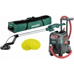 METABO® Metabo Langhalsschleifer LSV 5-225 + Allessauger ASR 35 M ACP Set + 25 Haftschleifblätter 225 Mm P 120 Werkzeugtasche - 690939000