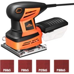 TOPSHAK TS-SD6 260 W 1/4 Kabelgebundener Exzenterschleifer