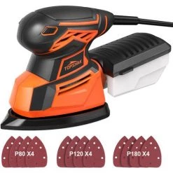 TOPSHAK TS-SD1 130 W Kabelgebundener Deltaschleifer