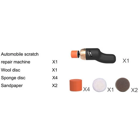 LIFCAUSAL 60W Mini-Poliermaschine Schnurgebundener Auto-Polierer 8500RPM Elektro-Polierer Reinigung Polierwachsmaschine Auto-Oberflächen-Kratzer-Reparatur-Werkzeug 4 LIFCAUSAL 60W Mini-Poliermaschine Schnurgebundener Auto-Polierer 8500RPM Elektro-Polierer Reinigung Polierwachsmaschine Auto-Oberflächen-Kratzer-Reparatur-Werkzeug – Bild 4