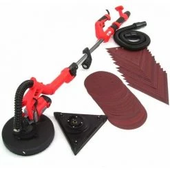 APEX 2in1 Deckenschleifer Trockenbauschleifer Langhalsschleifer 930W 30 Schleifscheiben -Poliermaschinen & Schleifmaschinen Verkaufsladen 54693053 3