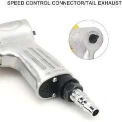 HAPPYSHOPPING Mini Auto Pneumatische Schleifmaschine Air Sander Poliermaschine 3 '' Luftbetriebene Poliermaschine Mit Variabler Geschwindigkeit Atomgraues Schleifpapier Auto Wachsen / Entfernen Von Kratzern,Mehrfarbig -Poliermaschinen & Schleifmaschinen Verkaufsladen 56199365 3