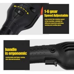 BARES Auto Polierer, 1200W 220V Einstellbare Geschwindigkeit Elektrische Auto Polierer Wachsmaschine Auto Möbel Polierwerkzeug -Poliermaschinen & Schleifmaschinen Verkaufsladen 56408814 4