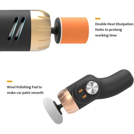 SUPERSELLER Auto-Polierer Einstellbare Geschwindigkeit Wachs Maschine Kratzer Reparatur Werkzeug Kleine Schönheit Auto 2 SUPERSELLER Auto-Polierer Einstellbare Geschwindigkeit Wachs Maschine Kratzer Reparatur Werkzeug Kleine Schönheit Auto – Bild 2