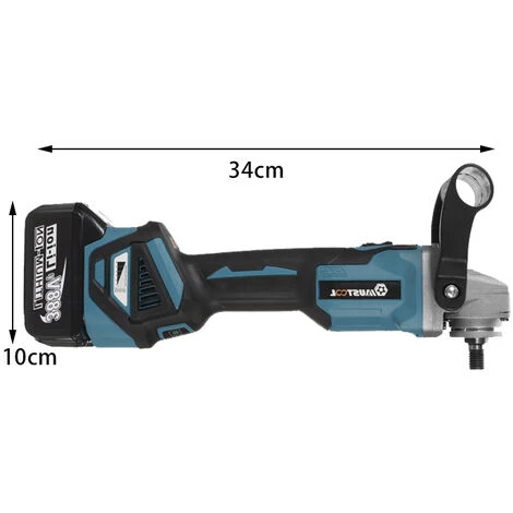 DRILLPRO Polierer Sander Buffer Poliermaschine Kit Waxer Tool 2 DRILLPRO Polierer Sander Buffer Poliermaschine Kit Waxer Tool – Bild 2