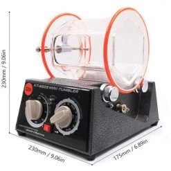 HAPPYSHOPPING Schmuck-Tumbler-Poliermaschine, 3 Kg, 6,6 Lb, Mini-Rotationstrommel-Poliermaschine, Bidirektionale Rotationszeit/Geschwindigkeit, Umschaltbar Für Münzen, Metall, Rostentfernung, Oberflächenpolitur,3 Kg EU -Stecker 8 HAPPYSHOPPING Schmuck-Tumbler-Poliermaschine, 3 Kg, 6,6 Lb, Mini-Rotationstrommel-Poliermaschine, Bidirektionale Rotationszeit/Geschwindigkeit, Umschaltbar Für Münzen, Metall, Rostentfernung, Oberflächenpolitur,3 Kg EU -Stecker -Poliermaschinen & Schleifmaschinen Verkaufsladen 57795644 4