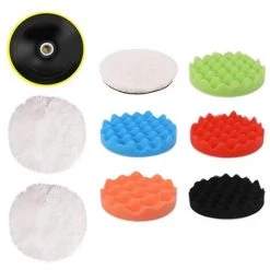 LIFCAUSAL Polisseuse De électrique Tampon 6 Pouces For The Polissage Du Ponçage Du Cirage à Vitesse Variable 600-3600 Tr/min Poignées Detachables With Tampons De Polissage For The Polissage De Voiture Et L'electroménager EU -Poliermaschinen & Schleifmaschinen Verkaufsladen 59307626 3