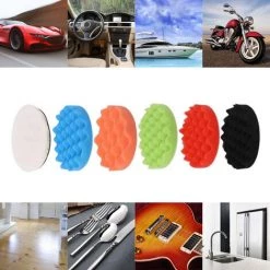 LIFCAUSAL Polisseuse De électrique Tampon 6 Pouces For The Polissage Du Ponçage Du Cirage à Vitesse Variable 600-3600 Tr/min Poignées Detachables With Tampons De Polissage For The Polissage De Voiture Et L'electroménager EU -Poliermaschinen & Schleifmaschinen Verkaufsladen 59307626 4