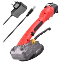 LIFCAUSAL Carrelage Carrelage Machine Mur Carrelage Pose Outil Vibrant Mit Ventouse 100*100mm Mit Une Batterie Rouge