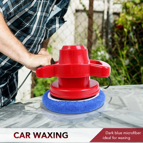 Meterkerpufferpolierer, Messgerät 10-Zoll-Zufallsorbitalauto-Politur, 3200 U / Min Zwei-Griff-Pufferwächter Mit Polierwachskissen Und Handschuhen, Ideal Für Das Autoschieben, Polieren, Wachsen, Versiegelungsglasur 4 Meterkerpufferpolierer, Messgerät 10-Zoll-Zufallsorbitalauto-Politur, 3200 U / Min Zwei-Griff-Pufferwächter Mit Polierwachskissen Und Handschuhen, Ideal Für Das Autoschieben, Polieren, Wachsen, Versiegelungsglasur – Bild 4