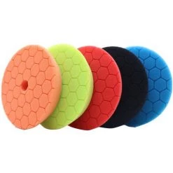 ASUPERMALL Buffing Polierpads 5 Stück 6 Zoll Große Schwamm-Polierpads Auto-Schaum-Polierschwamm-Pads-Kit Für Auto-Puffer-Polierer Compoundierung Polierwachs - Modell:Mehrfarbig -Poliermaschinen & Schleifmaschinen Verkaufsladen 60285027 5