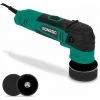 VONROC Dual Action Polierer 400 W – Ø50 & Ø75MM - Inkl. 2 Trägerplatten Und 2 Polierpads – Sanftanlaufelektronik – Konstantleistungselektronik