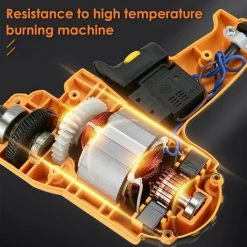 LIFCAUSAL 14Pcs Rotary Auto Polierer 600W Buffer Sander Poliermaschine 600-3700 U / Min 5 '' Schwamm Pad Mop Kit Autopflege Haushaltsgerät Polierwerkzeug EU-Stecker -Poliermaschinen & Schleifmaschinen Verkaufsladen 60914226 4