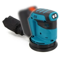 ASUPERMALL 125 -mm -Bürstenmotor Schnurloser Orbitalschleifer Holzschleifer Elektroauto -Politur Multifunktionales Holz Metallwachsen Polierschleifmaschine 3 Geschwindigkeit Für Makita 18 -V -Batterie -Poliermaschinen & Schleifmaschinen Verkaufsladen 60961504 5