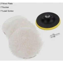 ILOVEMILAN 5-teiliges Set Universal-Auto-Polierpad 4-Zoll-Wolle-Maschinen-Wachs-Polier-Kit Karosserie-Polierscheiben Detaillierungs-Reinigungsartikel 8 ILOVEMILAN 5-teiliges Set Universal-Auto-Polierpad 4-Zoll-Wolle-Maschinen-Wachs-Polier-Kit Karosserie-Polierscheiben Detaillierungs-Reinigungsartikel -Poliermaschinen & Schleifmaschinen Verkaufsladen 61200801 4