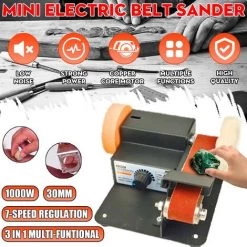 MOHOO 7Gang Elektrische Bandschleifer DIY Polierschleifmaschine -Poliermaschinen & Schleifmaschinen Verkaufsladen 61224802 5