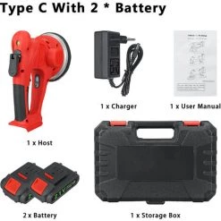 MOHOO Tile Vibrator Set Nivellierwerkzeug Mit 2 Akku Vibrator Bodenputz -Poliermaschinen & Schleifmaschinen Verkaufsladen 61228570 4