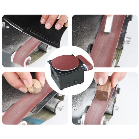 LIFCAUSAL Bandschleifer Tellerschleifer Elektrisches Schleifen Polierschleifmaschine Mit Flexiblem Verlängerungsstangen-Kit Elektrischer Kantenschärfer 7 Variable Geschwindigkeit Mit Schleifscheibe / Gürtel / Band / Rad DIY Tischpolierschleifmaschine (EU-Stecker & Typ 2) 5 LIFCAUSAL Bandschleifer Tellerschleifer Elektrisches Schleifen Polierschleifmaschine Mit Flexiblem Verlängerungsstangen-Kit Elektrischer Kantenschärfer 7 Variable Geschwindigkeit Mit Schleifscheibe / Gürtel / Band / Rad DIY Tischpolierschleifmaschine (EU-Stecker & Typ 2) – Bild 5