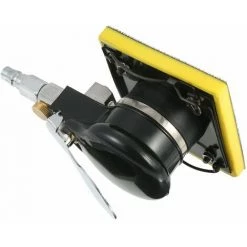 LIFCAUSAL Pneumatischer Exzenterschleifer Luftschleifer Polierer Handschleifer Für Autolackpflege Rostentfernung Holzschleifer 100x110mm -Poliermaschinen & Schleifmaschinen Verkaufsladen 63812838 4