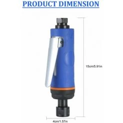 LIFCAUSAL 1/4 Zoll Hochgeschwindigkeits-Luftschleifer 22000 U / Min Mini-Luftschleifer-Kit Pneumatisches Werkzeugset Polierschleifer Poliermaschine Graviermühle Luftmühle -Poliermaschinen & Schleifmaschinen Verkaufsladen 63812883 3