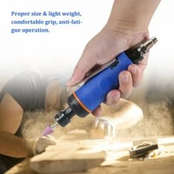 LIFCAUSAL 1/4 Zoll Hochgeschwindigkeits-Luftschleifer 22000 U / Min Mini-Luftschleifer-Kit Pneumatisches Werkzeugset Polierschleifer Poliermaschine Graviermühle Luftmühle -Poliermaschinen & Schleifmaschinen Verkaufsladen 63812883 5