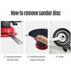 LIFCAUSAL 5 '' Pneumatischer Schleifer Pneumatischer Polierer Air Sander Air Palm Exzenterschleifer Grinder Palm Sander Schleifmaschine Werkzeug 9 LIFCAUSAL 5 '' Pneumatischer Schleifer Pneumatischer Polierer Air Sander Air Palm Exzenterschleifer Grinder Palm Sander Schleifmaschine Werkzeug -Poliermaschinen & Schleifmaschinen Verkaufsladen 63812929 5