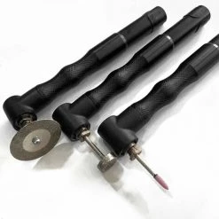 LIFCAUSAL 90°-Winkel-Kompakt-Mühle Multifunktions-Elektro-Schleifmaschine Mehrzweck-Poliergerät Mit 3-mm-Spannzange Und Schleifpapier -Poliermaschinen & Schleifmaschinen Verkaufsladen 63812977 4