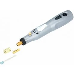 LIFCAUSAL Multifunktionales Mini-Hand-Elektroschleifer-Set 6000-15000 U / Min Power Rotary Tool Kit Wiederaufladbarer 3-in-1-Polierer Bohrer Grinder Pen Machine Kit Mit Micro-USB-Ladekabel 21-teiliges Zubehör Zum Polieren Schleifen Bohren -Poliermaschinen & Schleifmaschinen Verkaufsladen 63813085 5