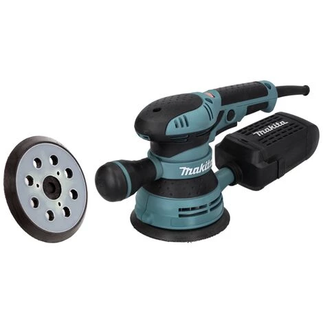 Makita BO 5041 Exzenterschleifer / Schleifmaschine 300 W 125 Mm + Schleifteller 2 Makita BO 5041 Exzenterschleifer / Schleifmaschine 300 W 125 Mm + Schleifteller – Bild 2
