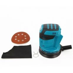 LIFCAUSAL Akku-Elektroauto-Poliermaschine 3 Geschwindigkeitsstufen Einstellbare Auto-Poliermaschine Multifunktionale Holz-Metallwachs-Schleifmaschine