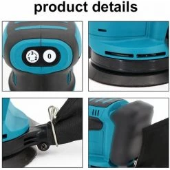 LIFCAUSAL Akku-Elektroauto-Poliermaschine 3 Geschwindigkeitsstufen Einstellbare Auto-Poliermaschine Multifunktionale Holz-Metallwachs-Schleifmaschine -Poliermaschinen & Schleifmaschinen Verkaufsladen 64116984 5